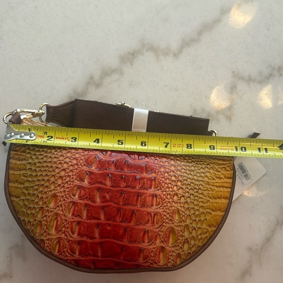 Zou Bisou Red and Brown Women's Crossbody Bag-NWT - Picture 4 of 5